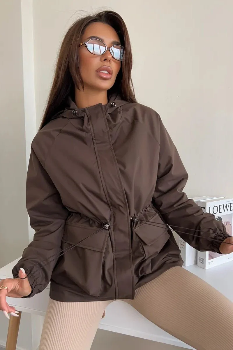 Adelia Waterproof Hooded Jacket - Image 4