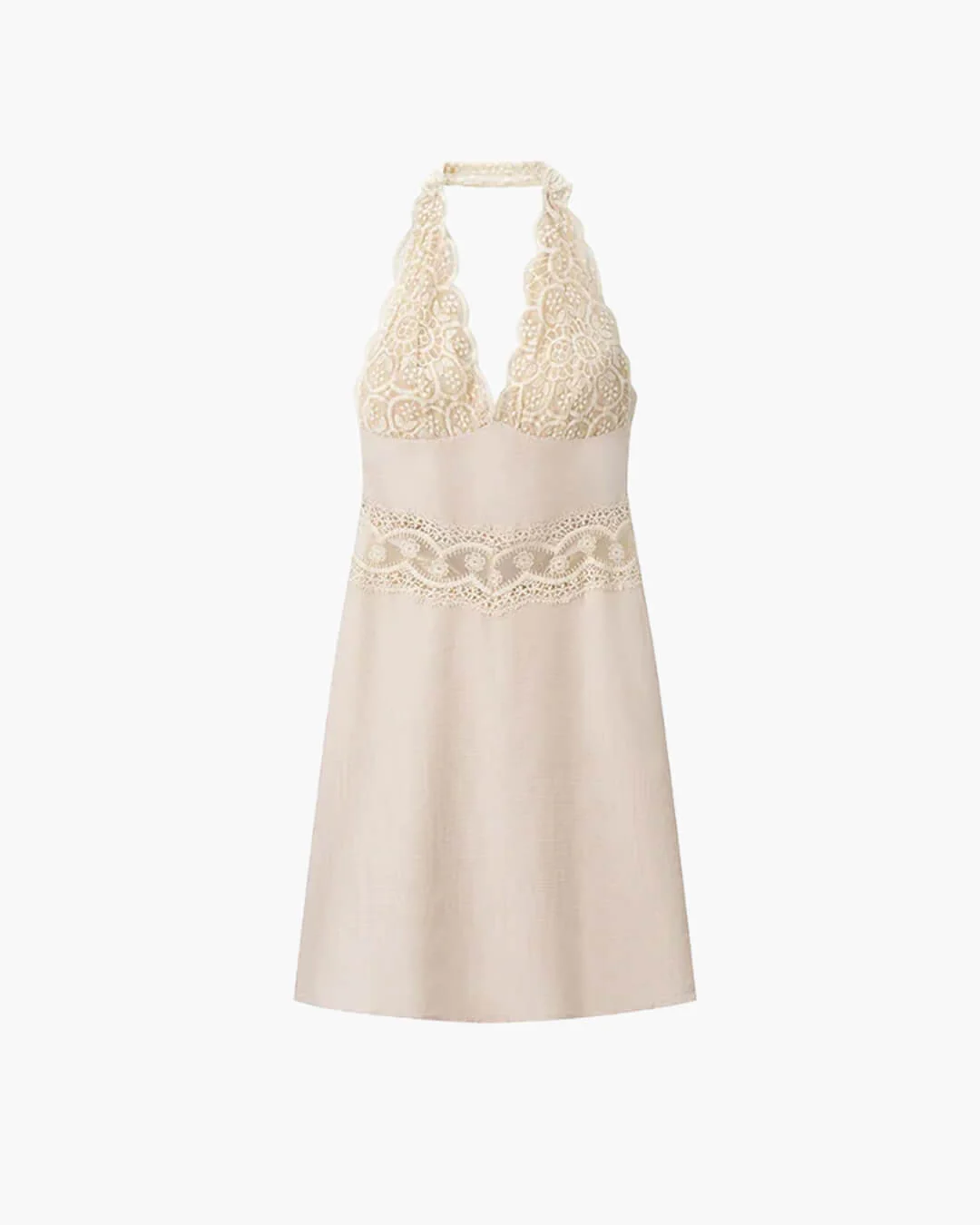 Alessa Backless Halter Dress - Image 3