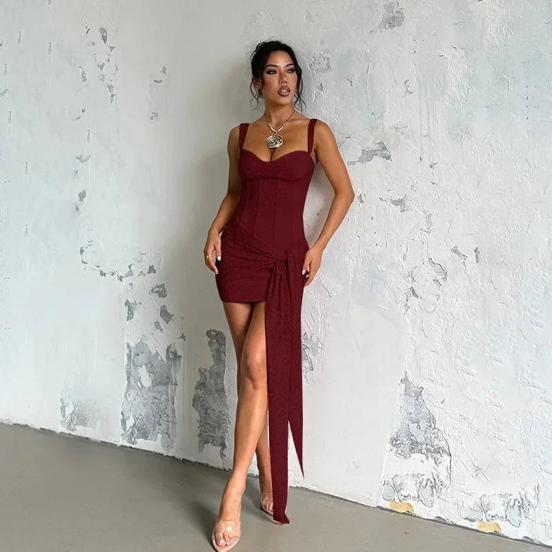 Amanda Sleeveless Corset Mini Dress - Image 7