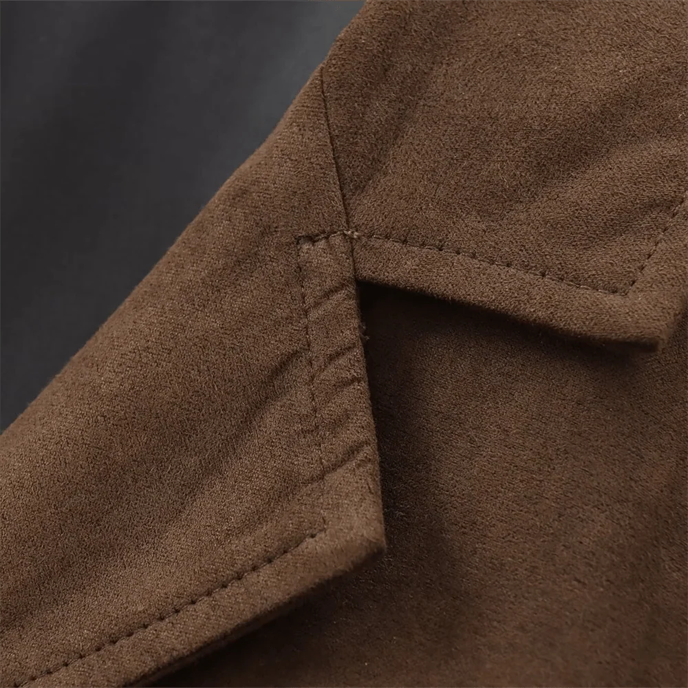 Amara Suede Coat - Image 4