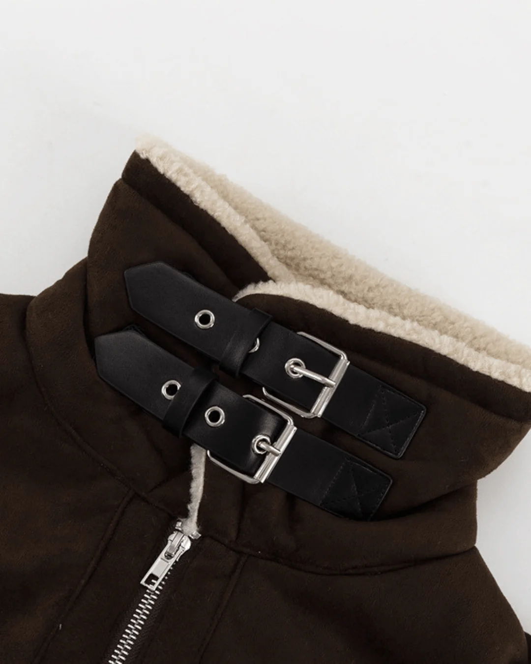 Aurora Suede Faux leather Jacket - Image 7