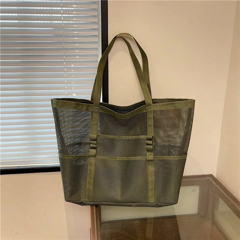 Beatrice Large Capacity Canvas Beach Tote - Image 7
