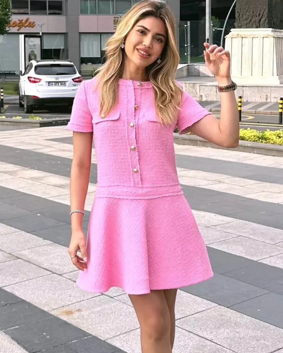 Beatrice Slim Fit Summer Dress - Image 7