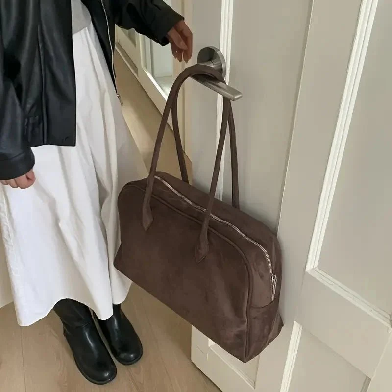 Beatrice Vintage Leather Laptop Tote - Image 3