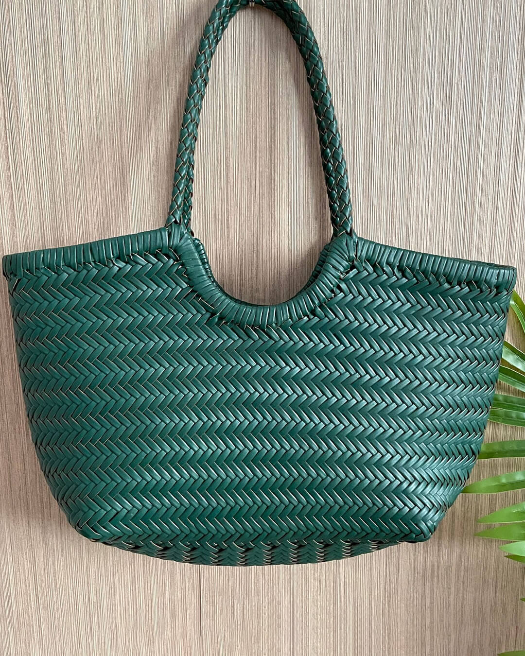 Beatrice Woven Leather Tote Bag - Image 19