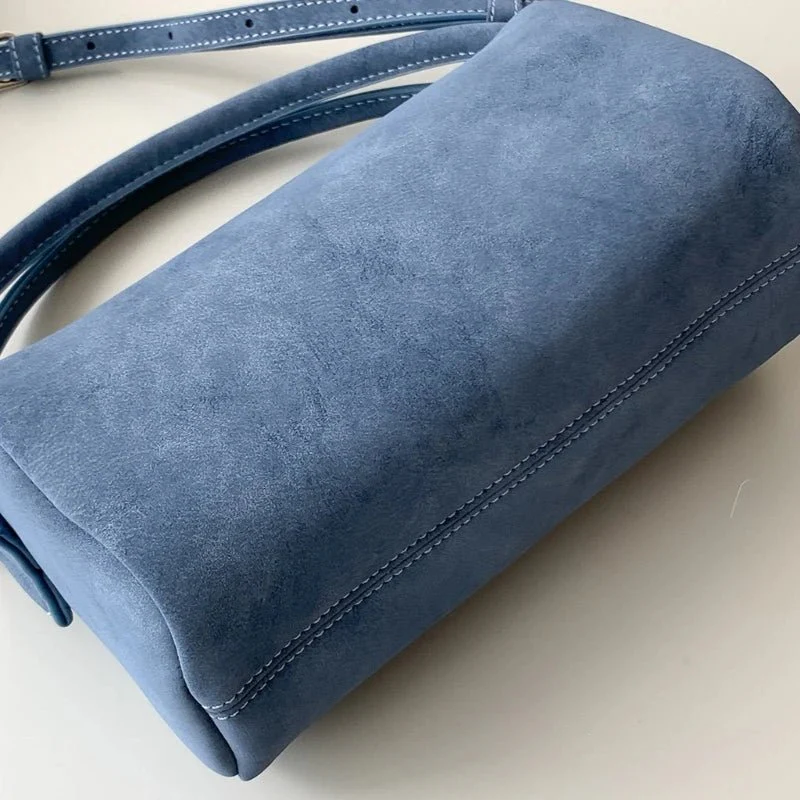 Bella Vegan Suede Bag - Image 10