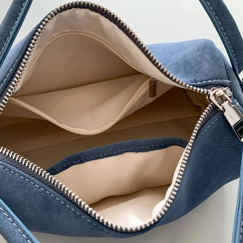 Bella Vegan Suede Bag - Image 12