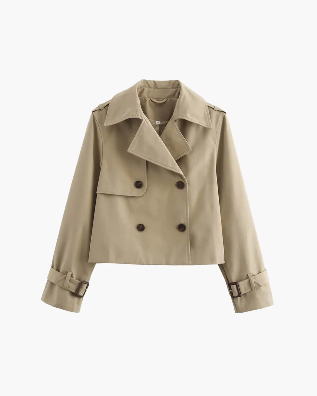 Bellatrix Cropped Trench Coat - Image 15
