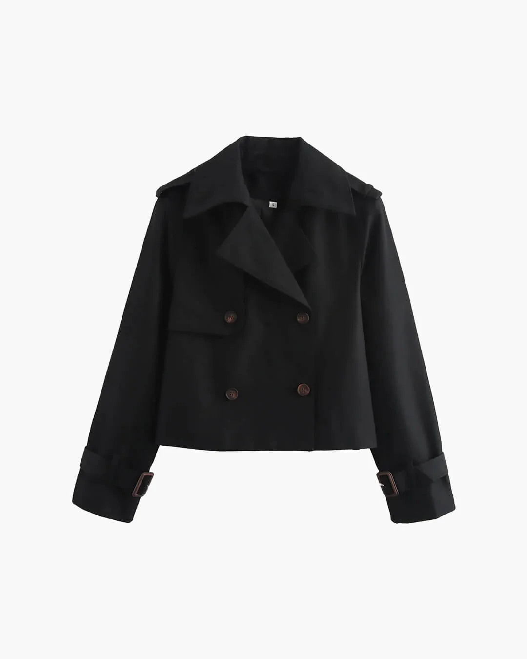 Bellatrix Cropped Trench Coat - Image 17