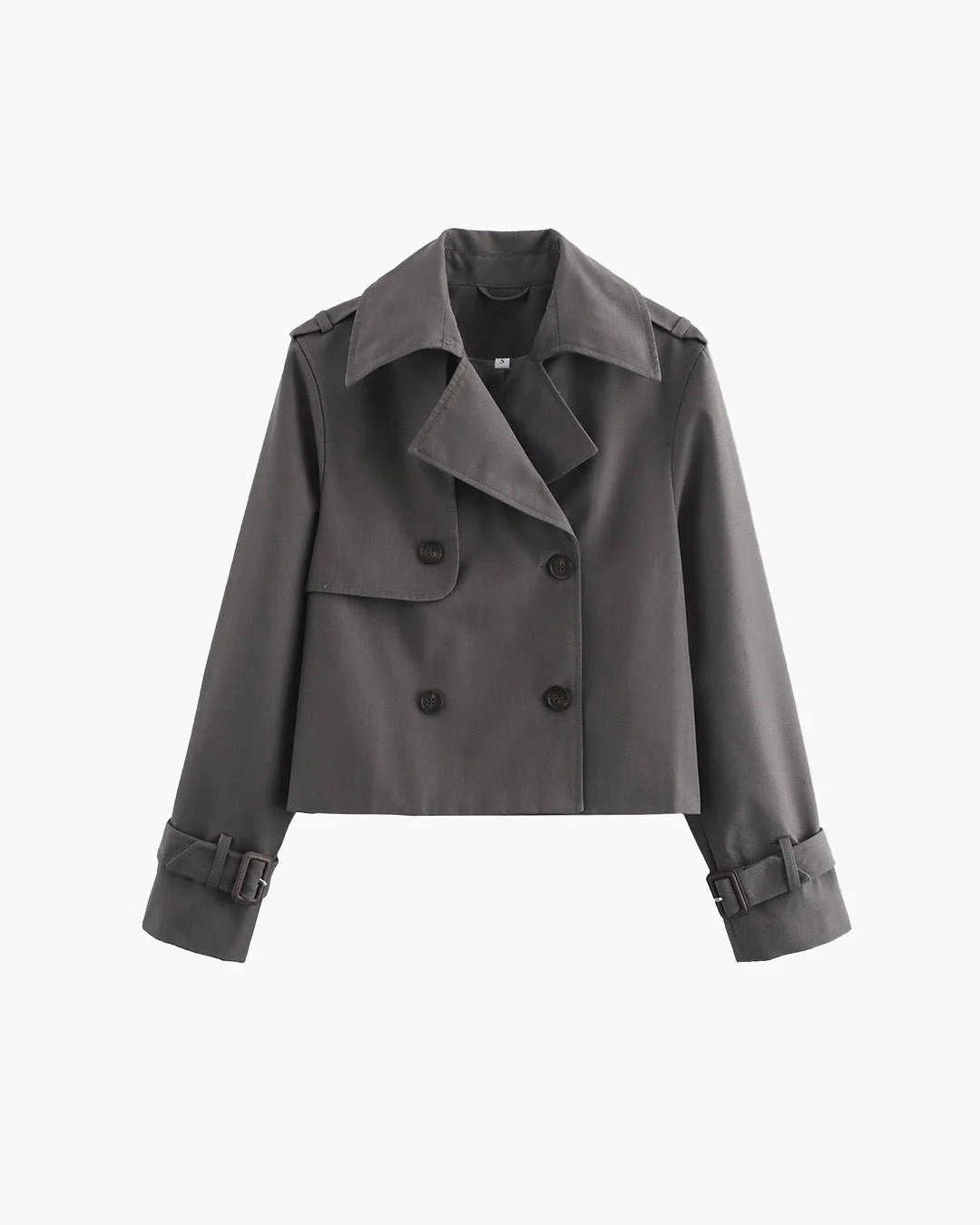 Bellatrix Cropped Trench Coat - Image 18