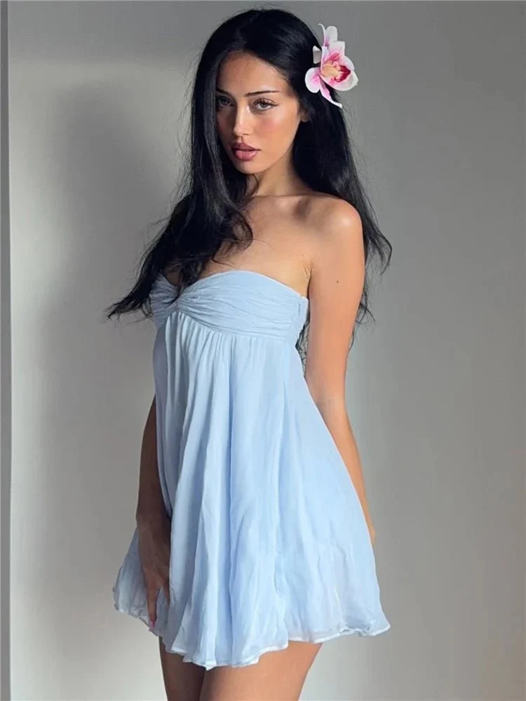 Bianca Strapless Bodycon Mini Dress - Image 3