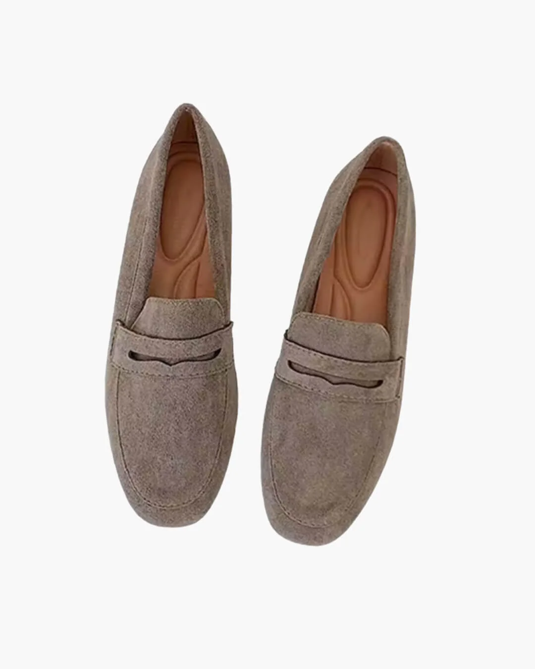 Bianca Suede Slip-On Loafers - Image 4