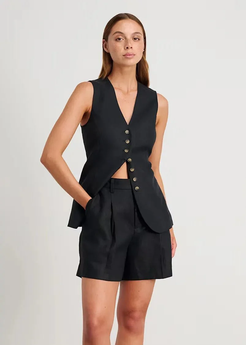 Bianca Tailored Vest and Shorts Set - Image 8