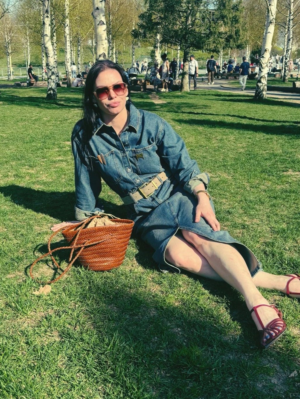 Blair Braided Bucket Shoulder Bag - Image 12