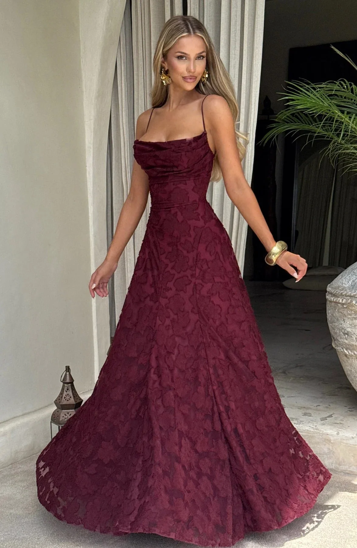 Brielle Sleeveless Floral Maxi Dress - Image 5