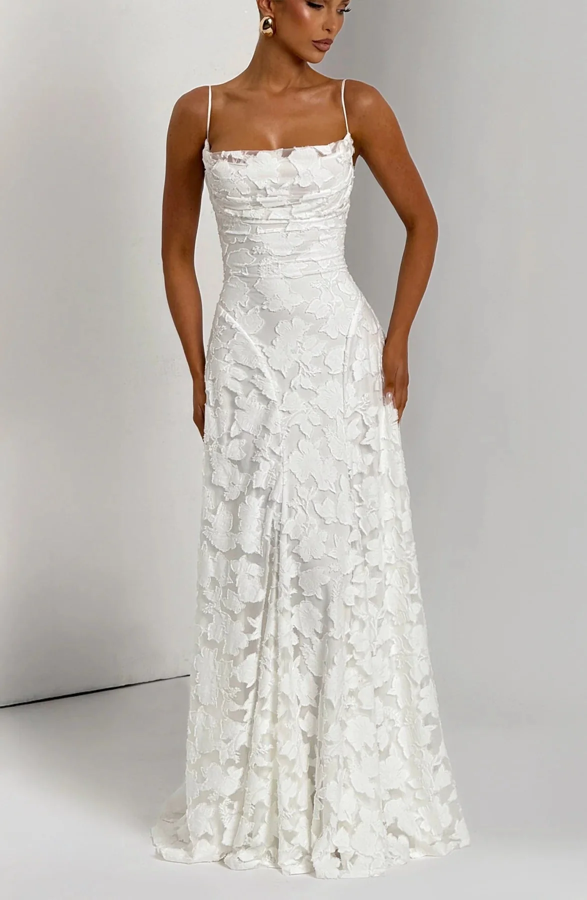 Brielle Sleeveless Floral Maxi Dress - Image 7