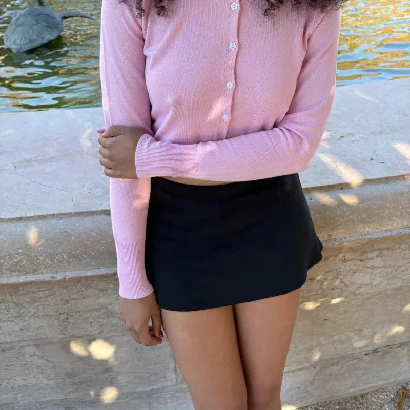 Carmen Low-Waist Bodycon Mini Skort - Image 4