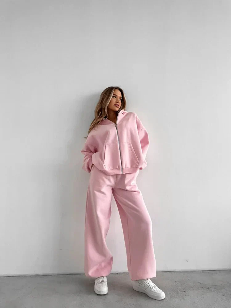 Cecilia Oversized Hoodie Track 2 Piece Set - Image 5