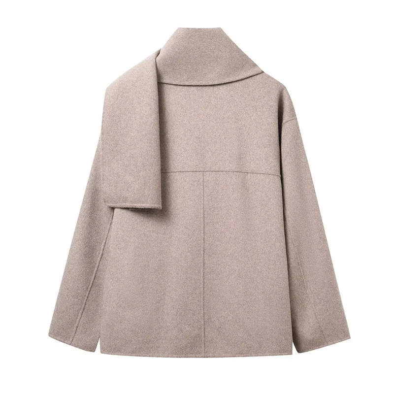 Cecille Coat with Scarf - Image 7