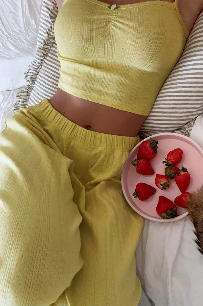 Celeste Soft Relaxed Cami Pants Two Piece Set - Image 6