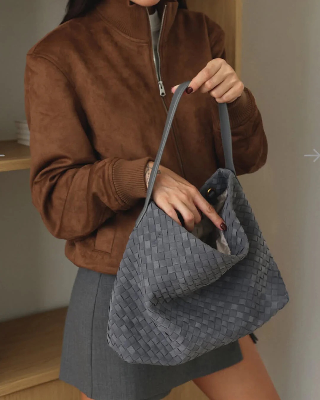 Chelsea Suede Tote Bag - Image 13