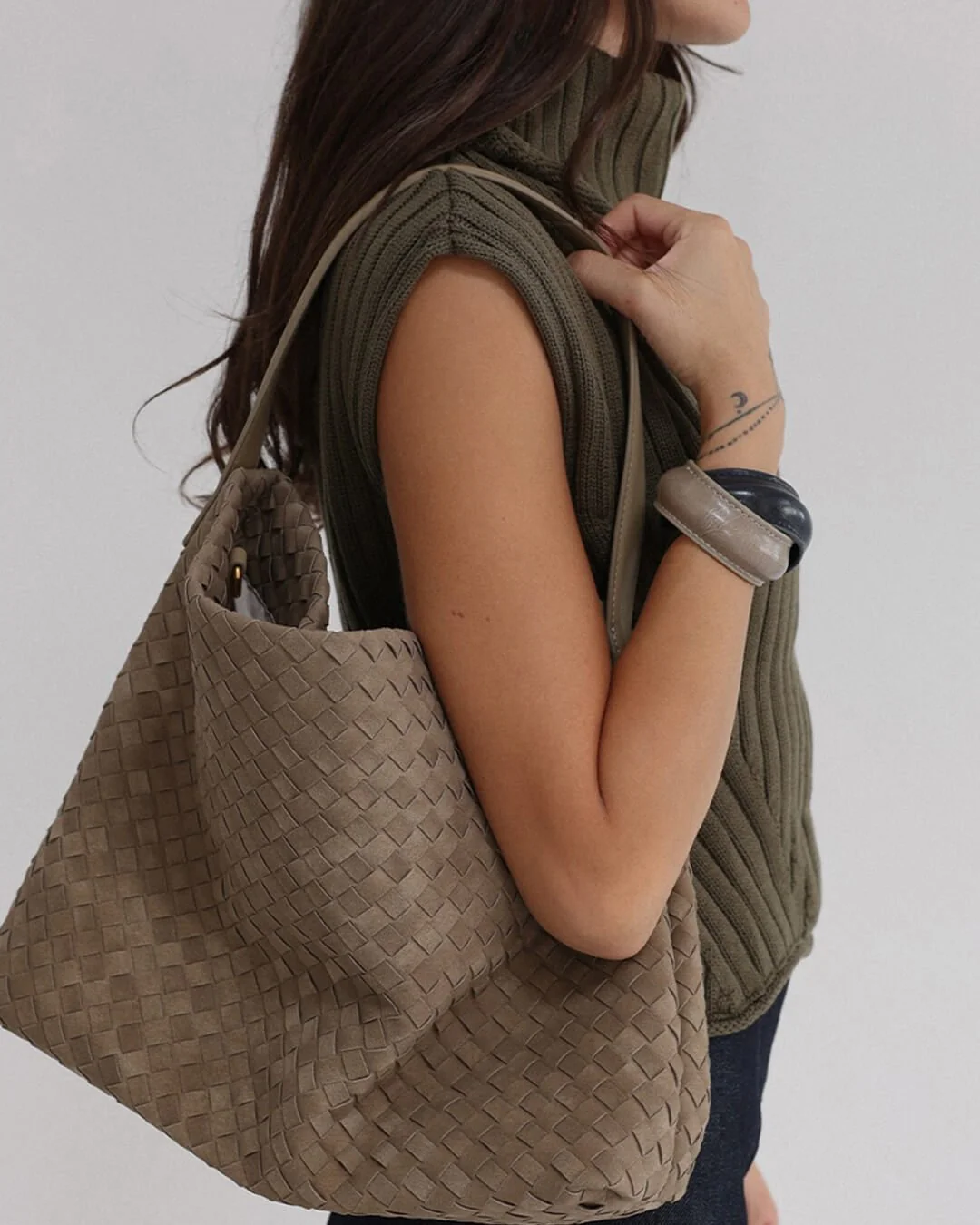 Chelsea Suede Tote Bag - Image 14