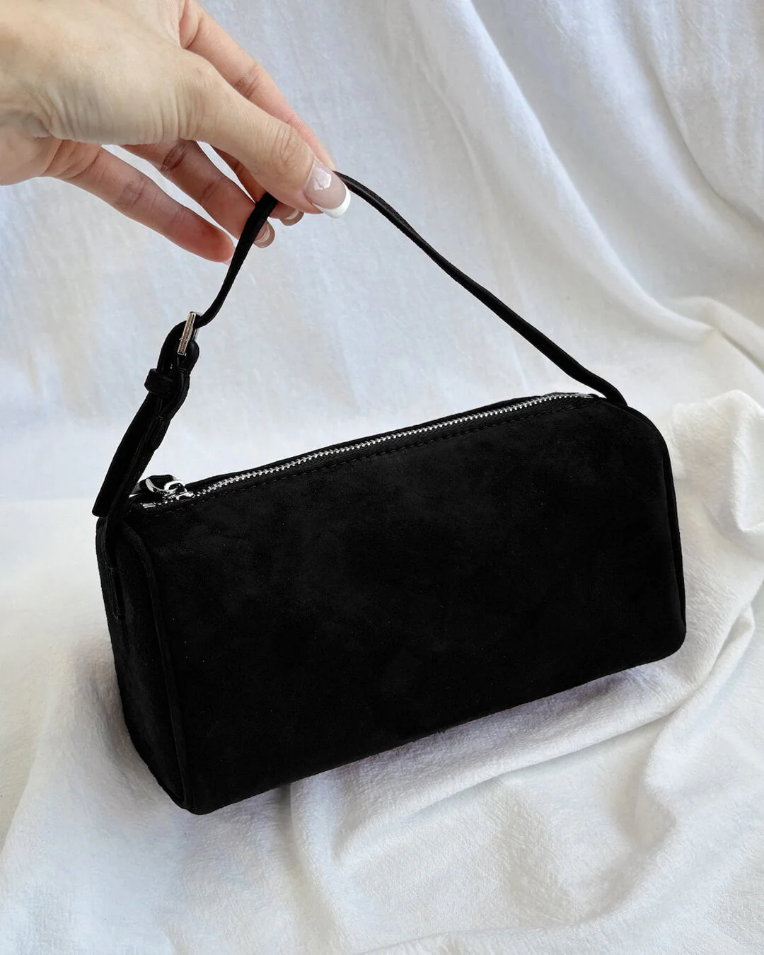 Danika Suede Mini Shoulder Bag - Image 5