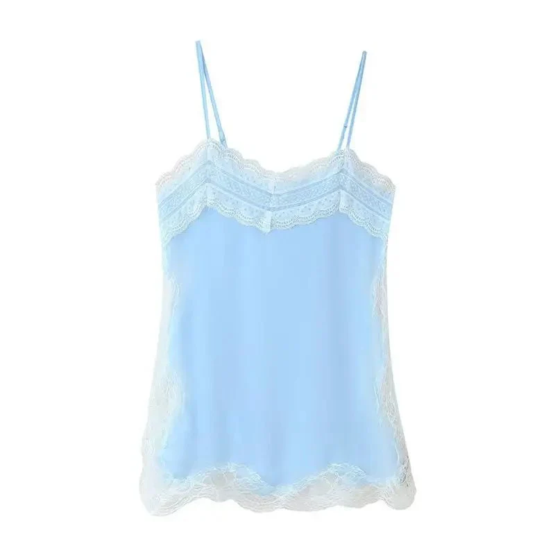 Diane Lace Trim Cami Top - Image 9