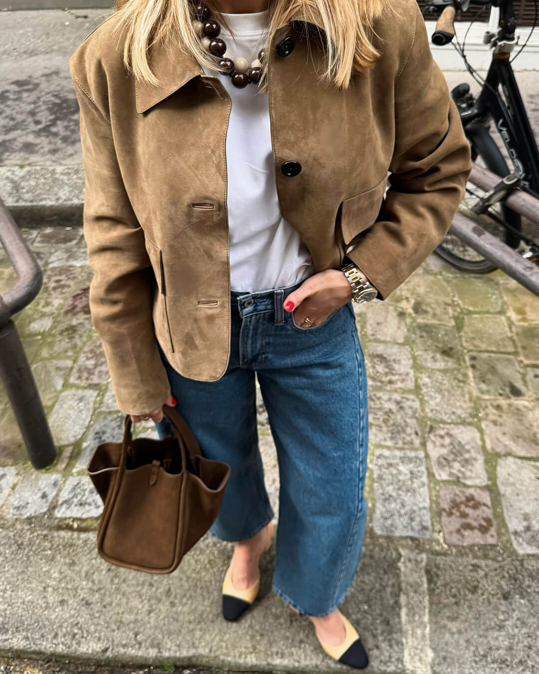 Elara Suede Jacket - Image 11