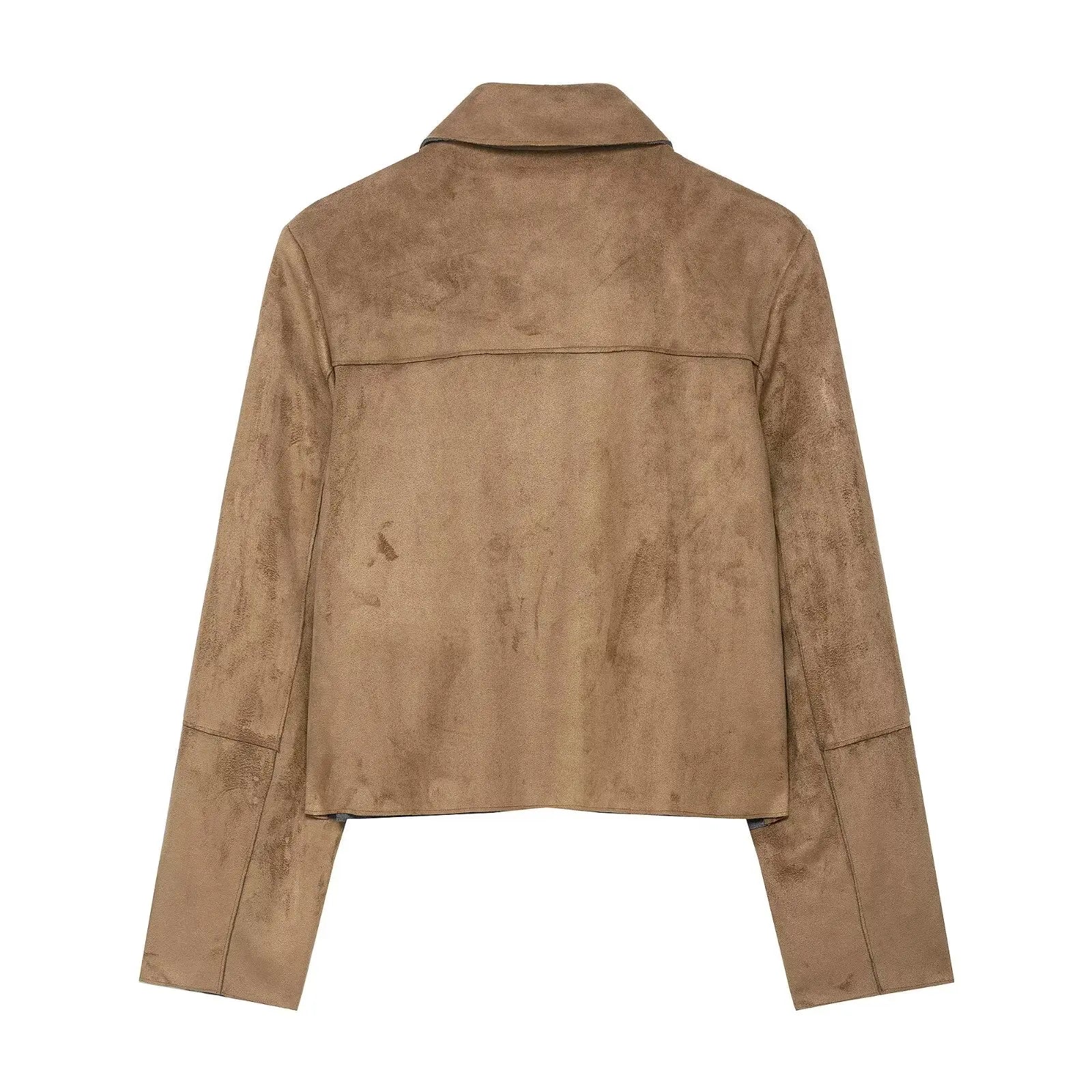 Elara Suede Jacket - Image 17