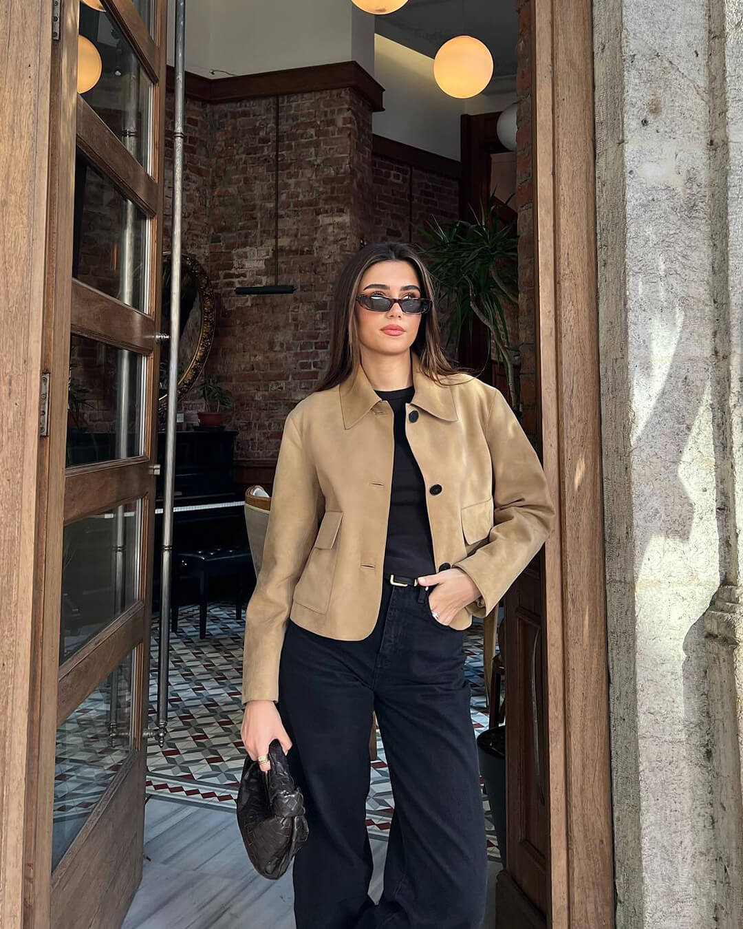 Elara Suede Jacket - Image 9