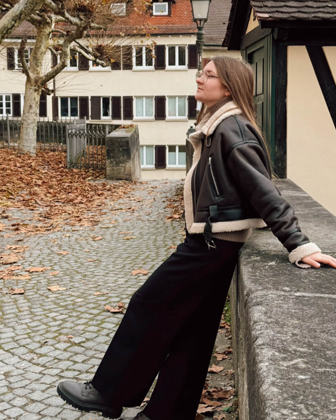 Elora Faux Leather Jacket - Image 5