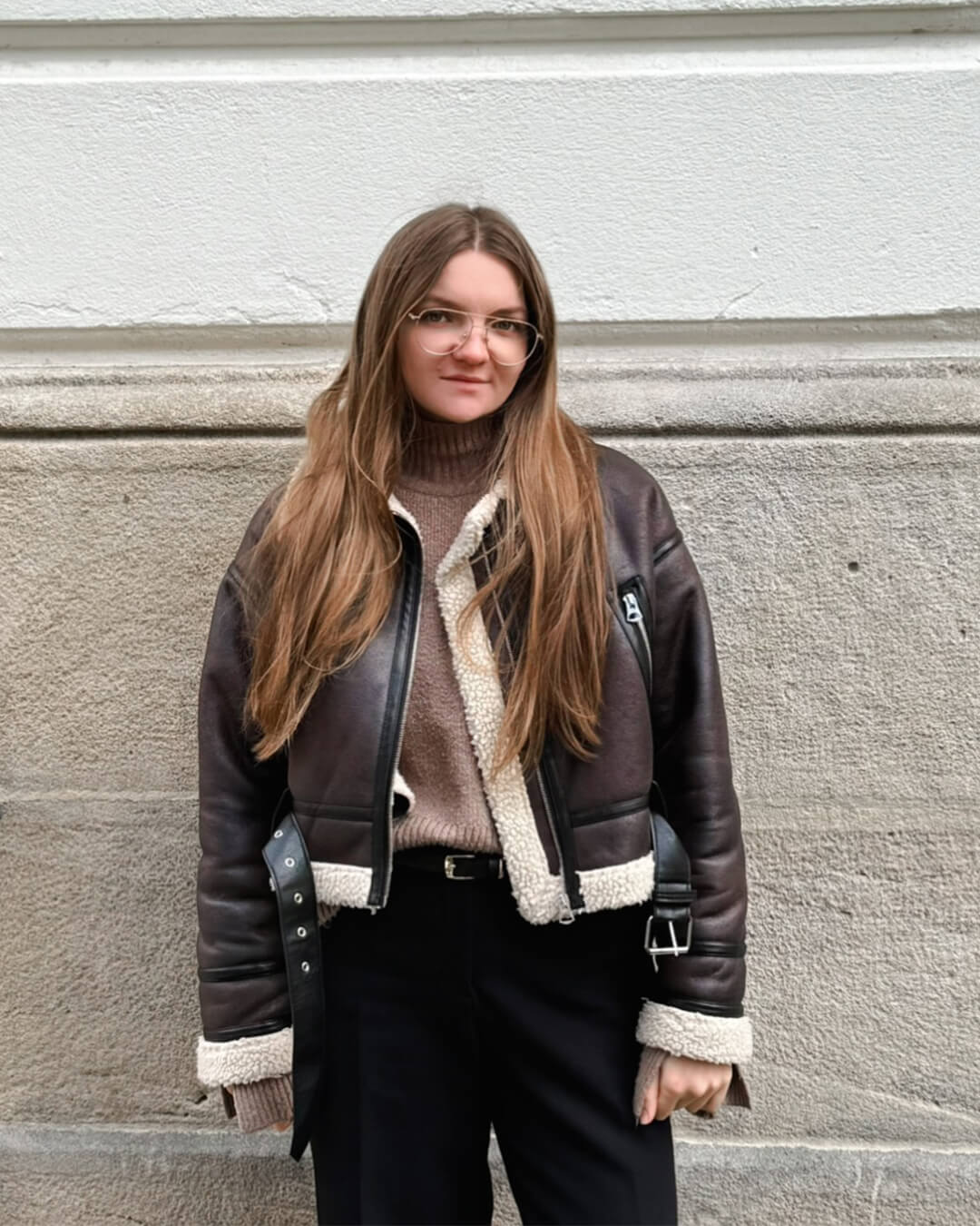 Elora Faux Leather Jacket - Image 6