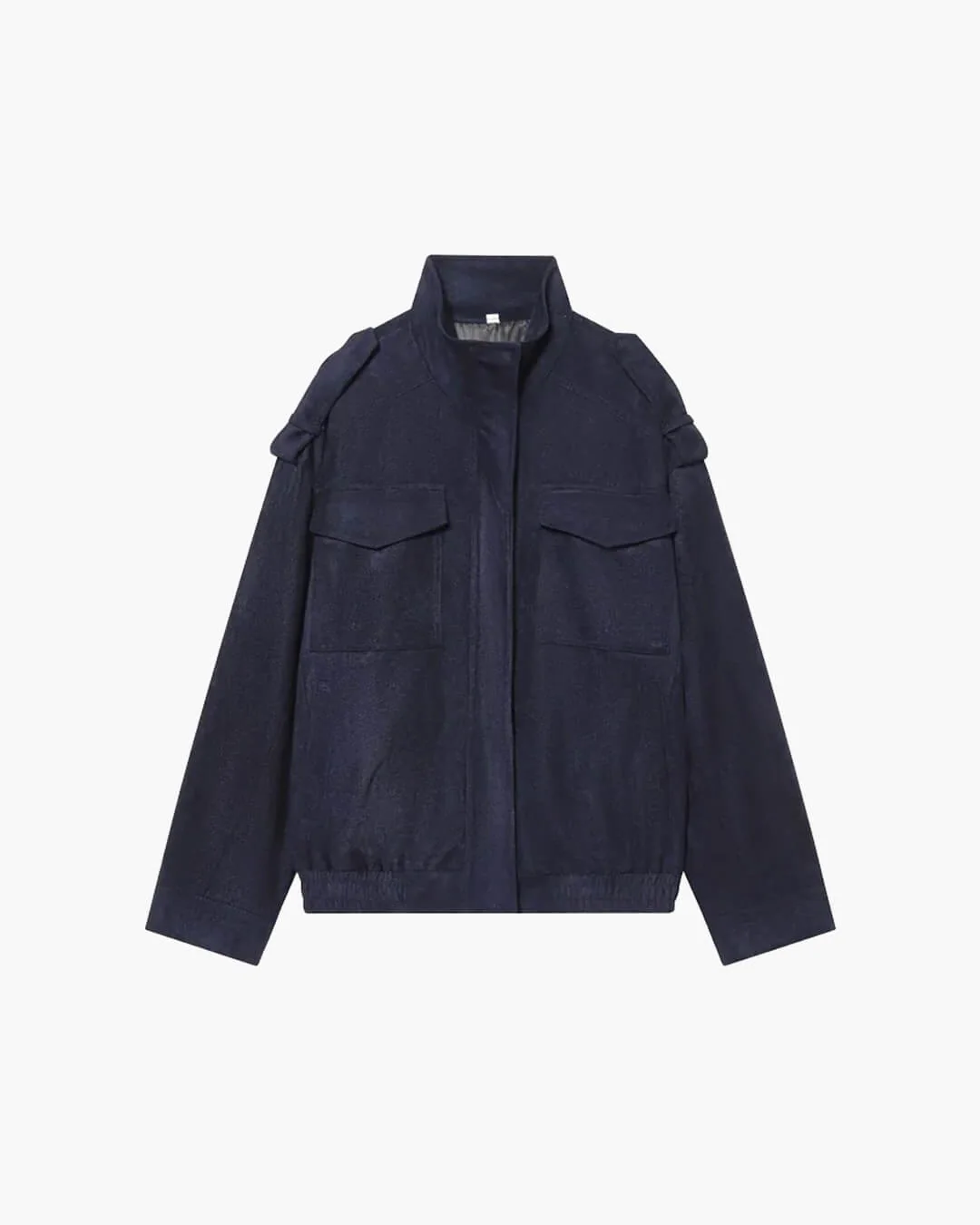 Elyssa Suede Bomber Jacket - Image 7
