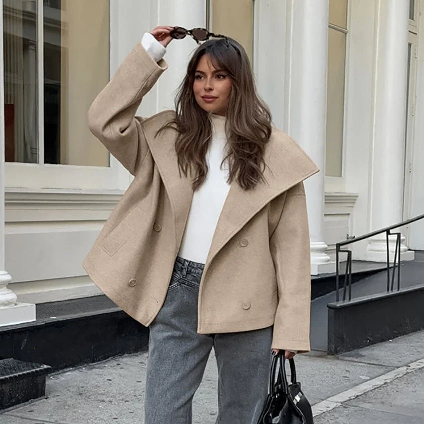 Emily Double Breasted Coat - Image 3