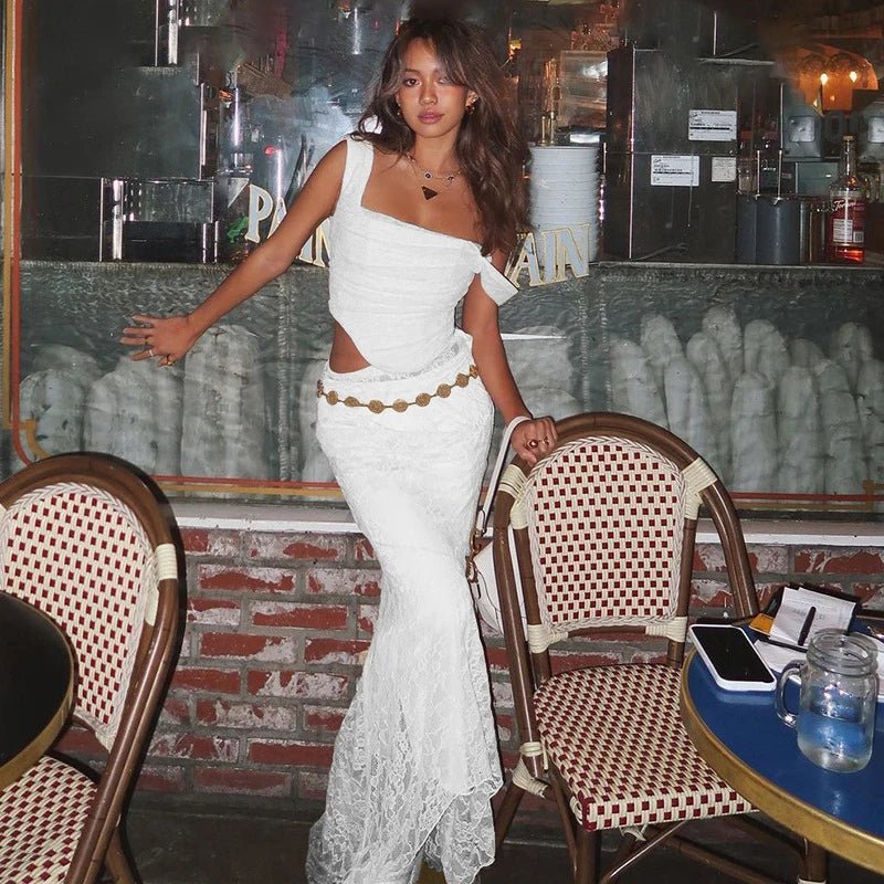Esmeralda Lace Maxi Skirt Set - Image 4
