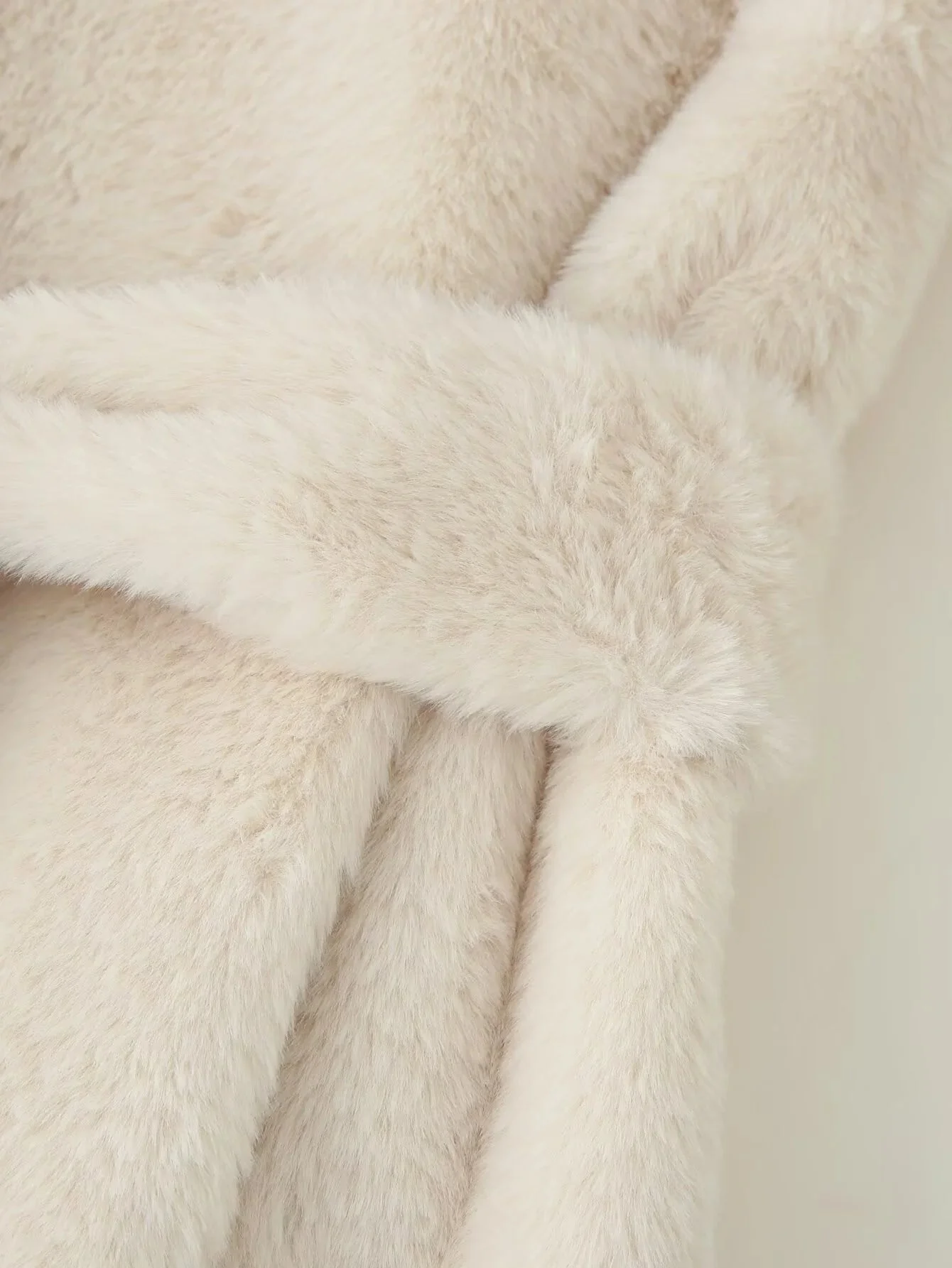 Farrah Faux Fur Coat with Belt - Image 10