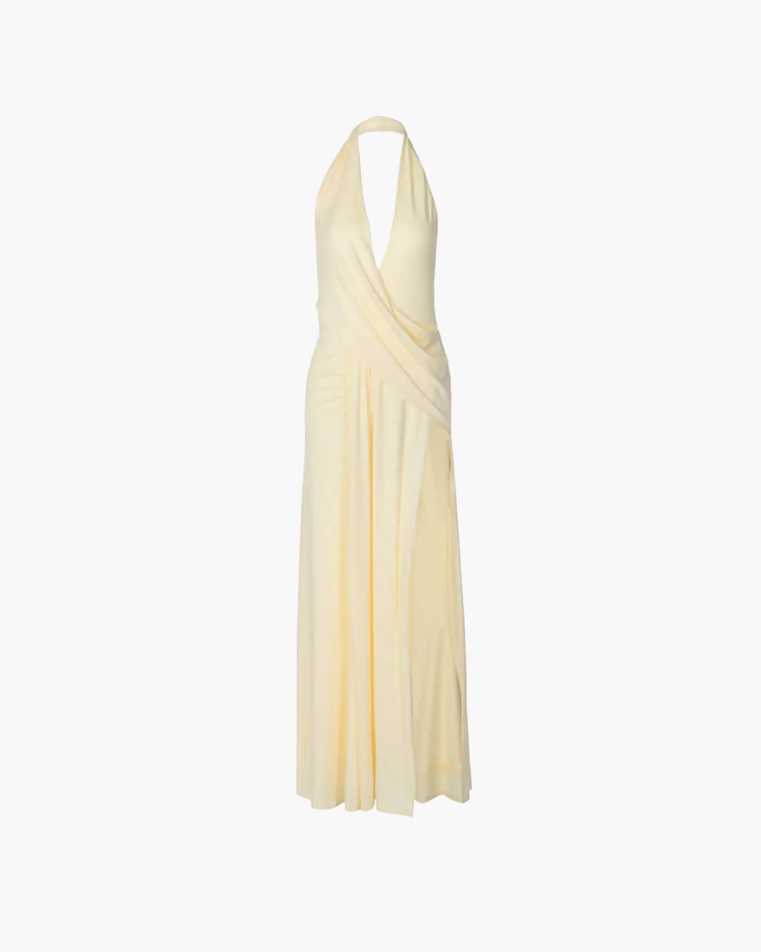 Felicity Deep Neck Maxi Dress