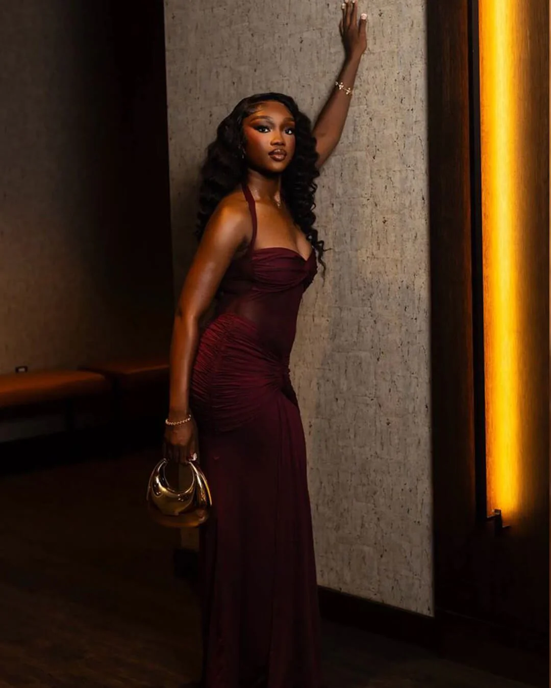 Fenella Backless Maxi Dress - Image 8