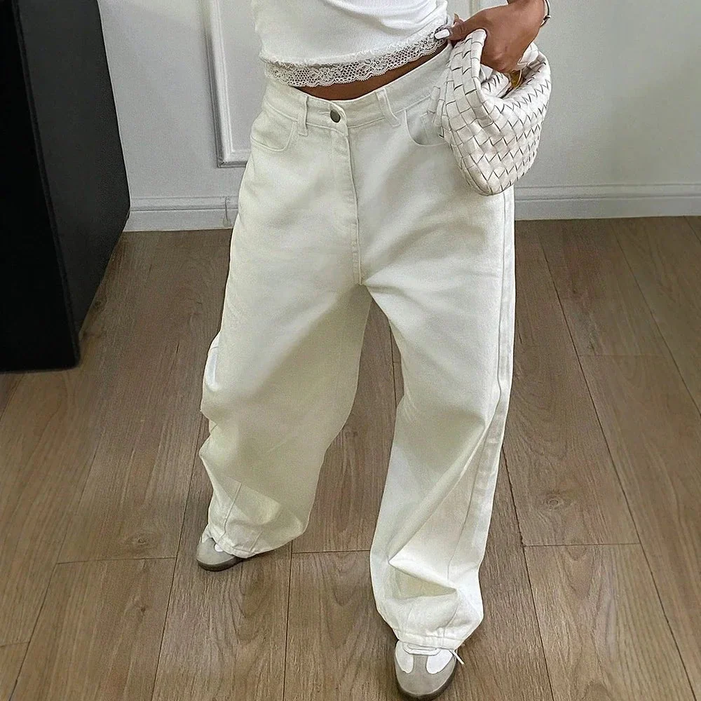Gabrielle Wide Leg Baggy Jeans - Image 2