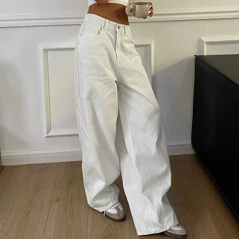Gabrielle Wide Leg Baggy Jeans - Image 3