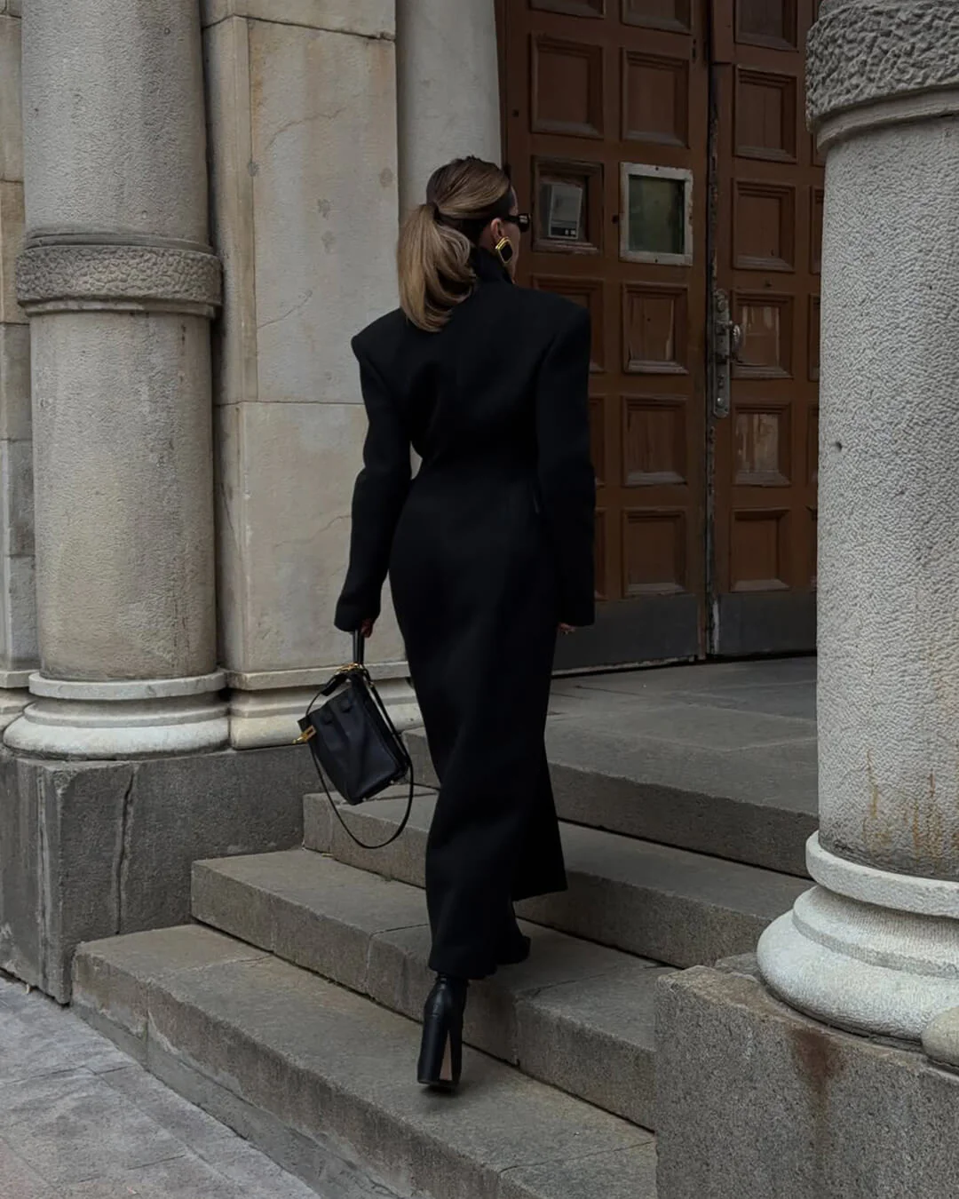 Genevieve Tailored Maxi Coat - Image 3