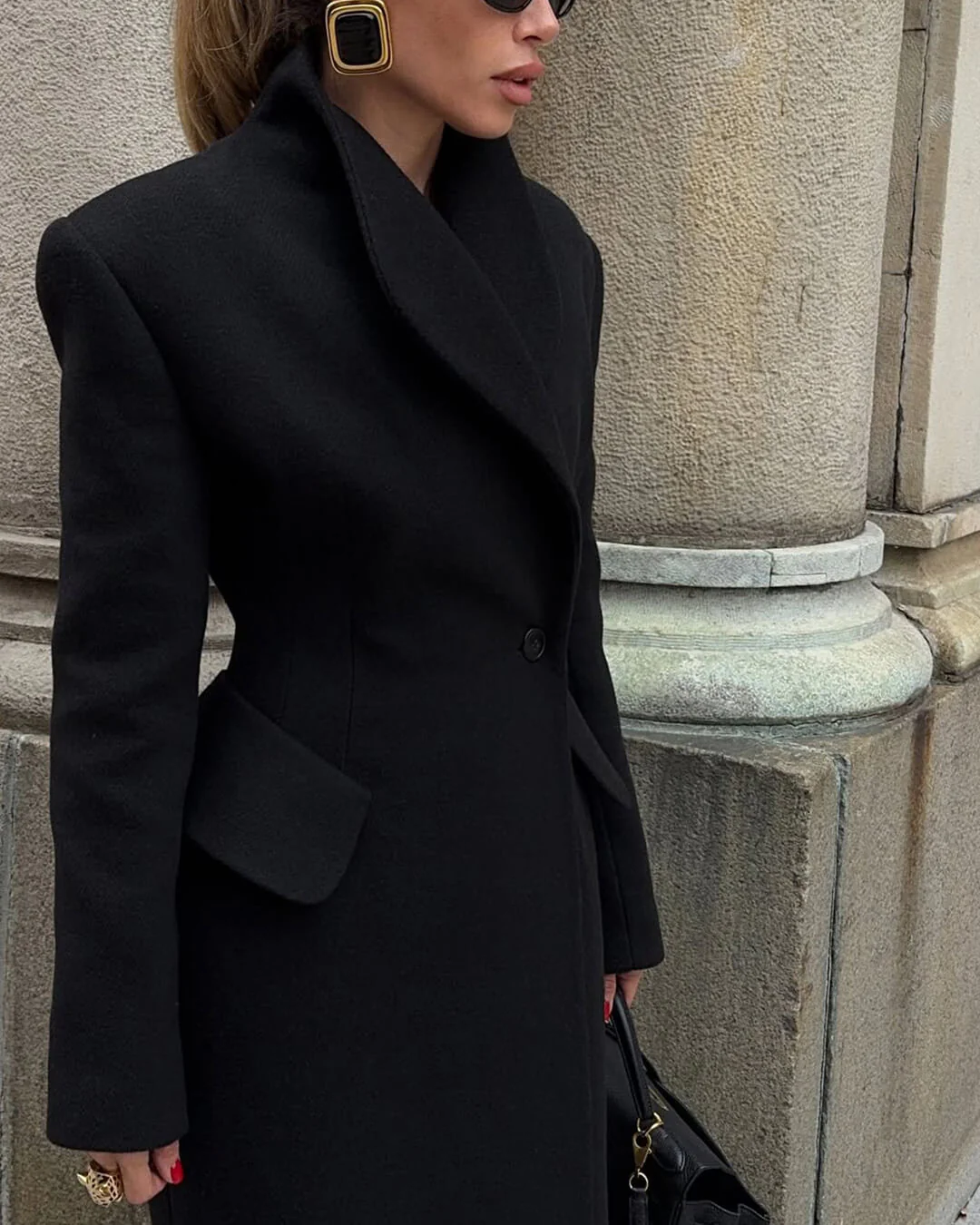 Genevieve Tailored Maxi Coat - Image 9