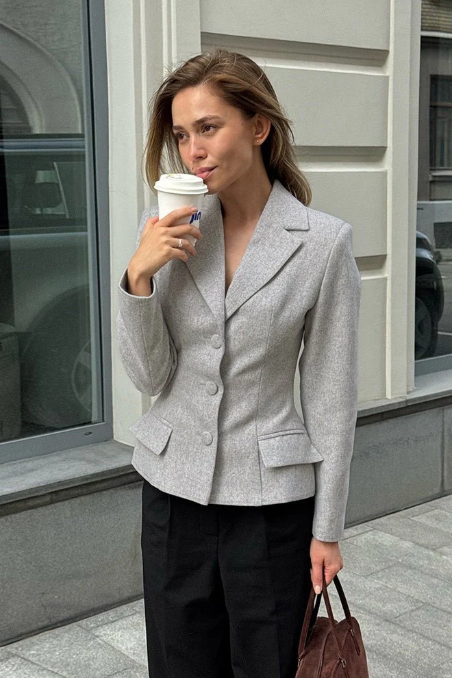 Geraldine Vintage Slim Fit Blazer