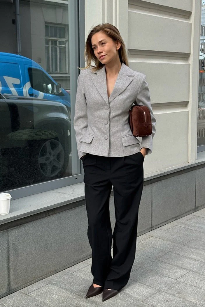 Geraldine Vintage Slim Fit Blazer - Image 4