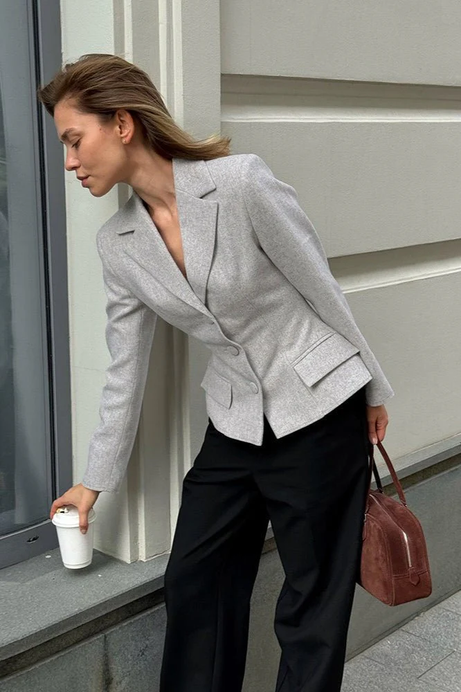 Geraldine Vintage Slim Fit Blazer - Image 5