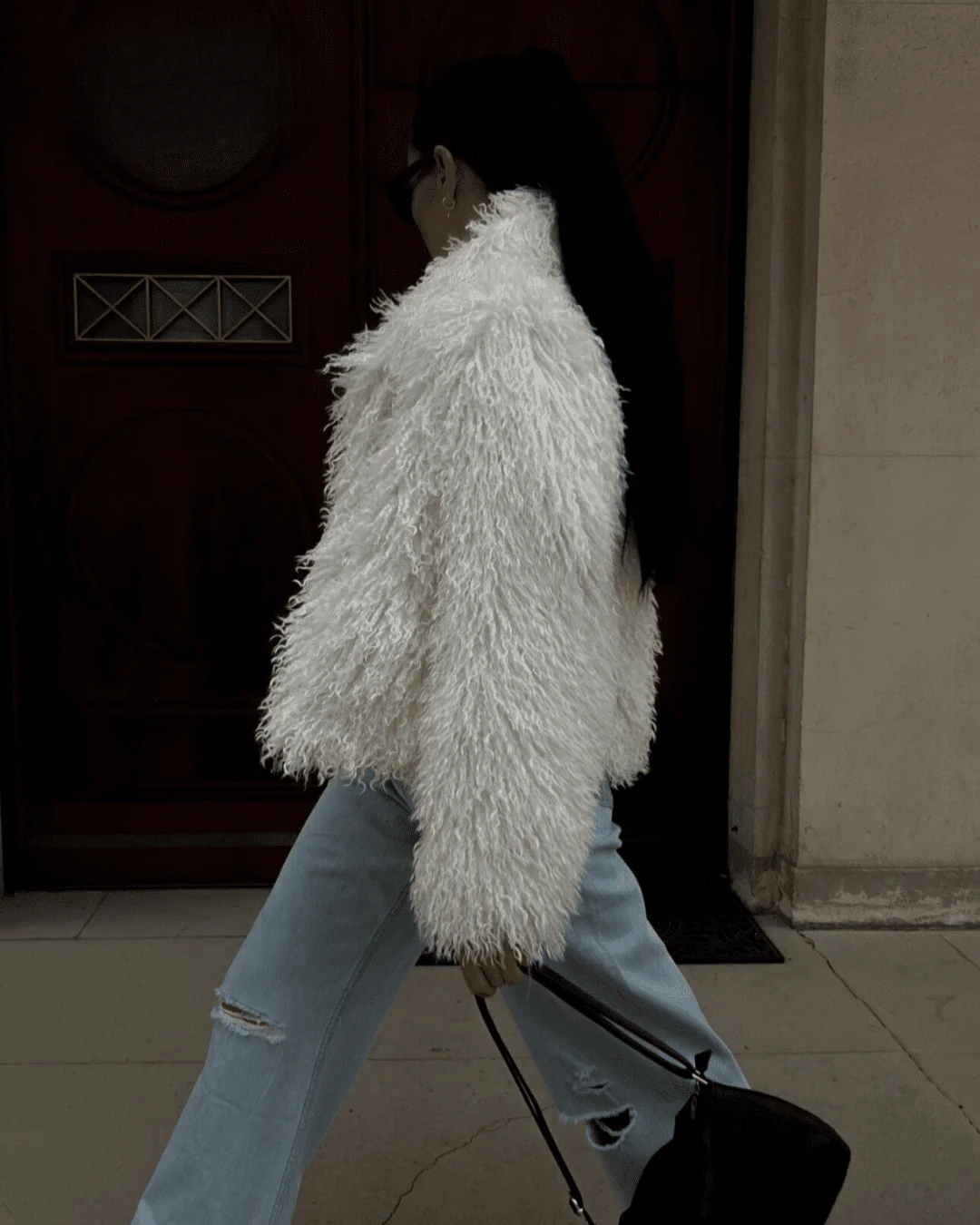 Gerda Faux Fur Short Jacket - Image 3