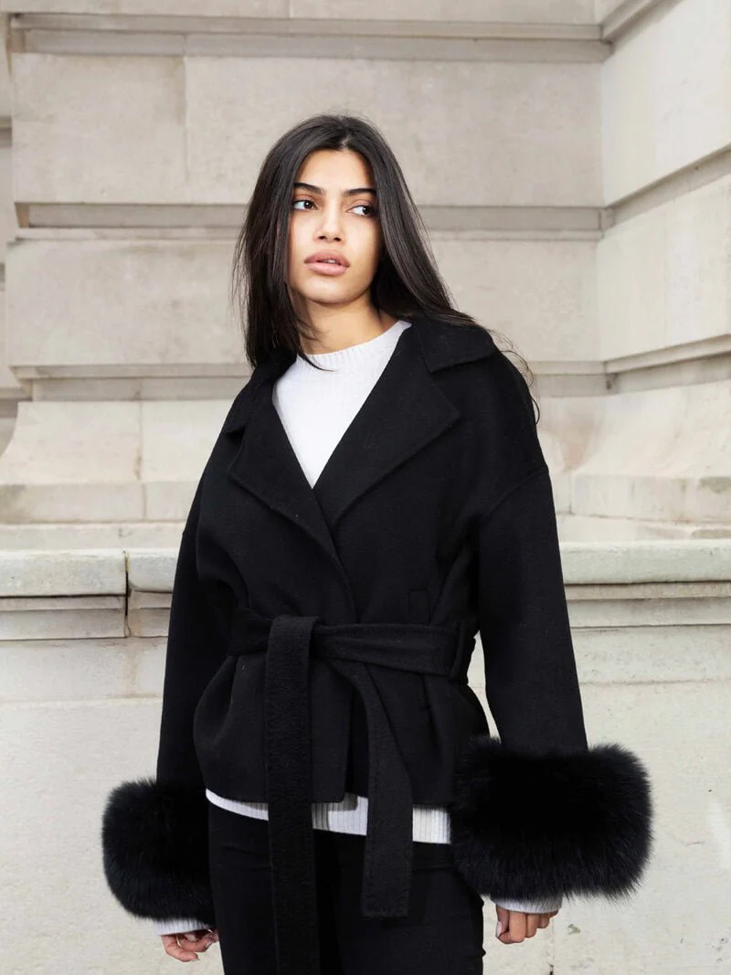 Grace Faux Fur Coat - Image 11