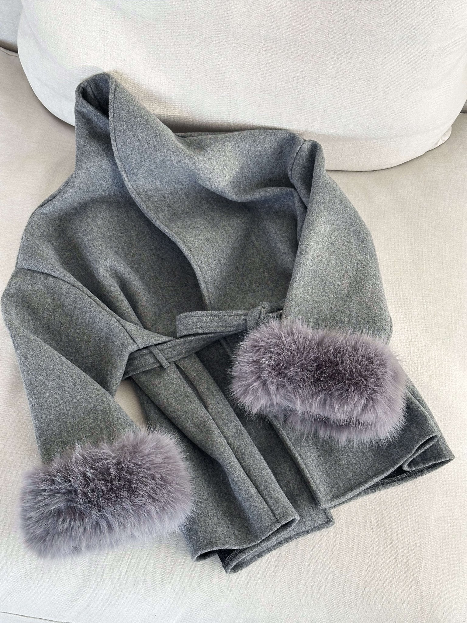 Grace Faux Fur Coat - Image 5