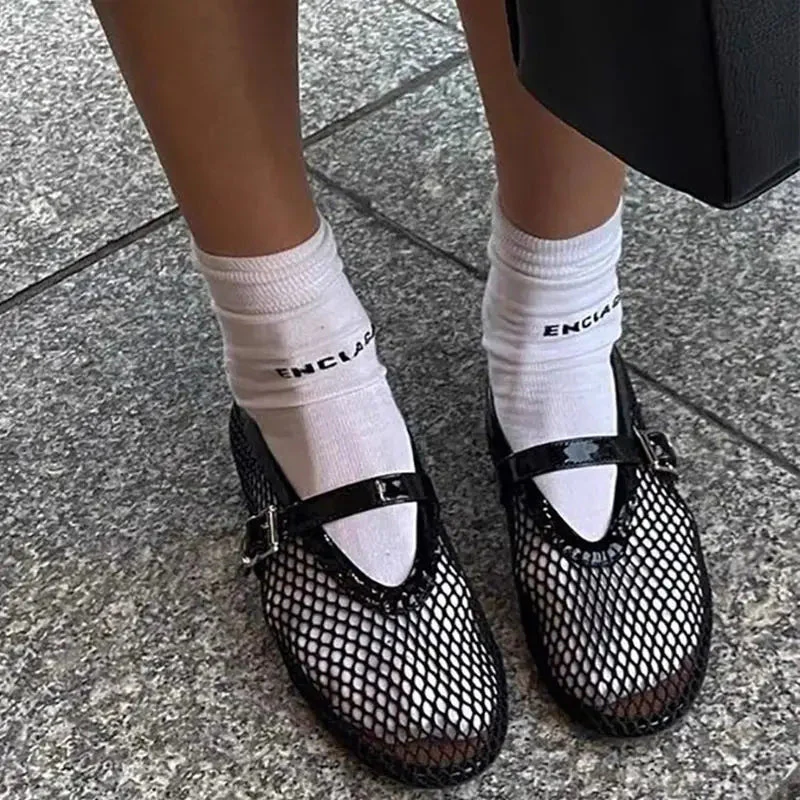 Hadley Mesh Ballet Flats
